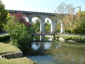 Illustratives Bild des Foulpougne-Viaduktabschnitts