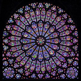 gothic architecture stained glass windows