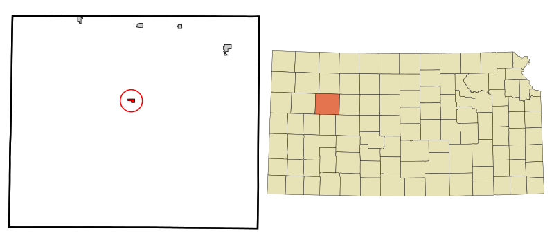 File:Gove County Kansas Incorporated and Unincorporated areas Gove City Highlighted.svg