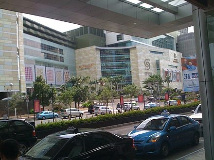 Grand Indonesia Shopping Town located in Central Jakarta, as viewed from Plaza Indonesia