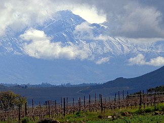 Groot Winterhoek Peak, the highest point in the mountains