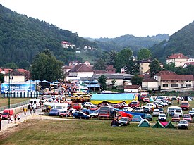 Guča em agosto de 2011