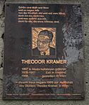 Theodor Kramer - memorial plaque