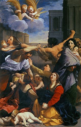 <i>Massacre of the Innocents</i> (Reni) Painting by Guido Reni