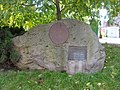 Pamětní kámen v polském Strzegomu