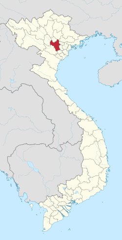 Location of Hà Nội