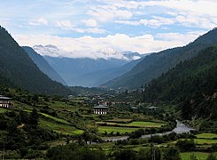 درهٔ‌ها در غرب بوتان