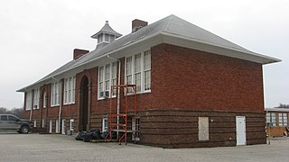 Hall School (Hall, Indiana) historic building in Hall, Indiana