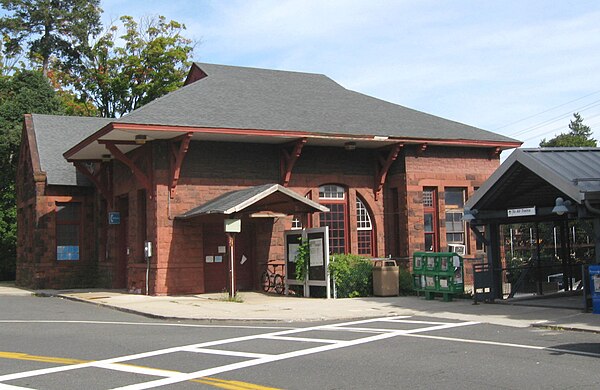 Harrison Metro-North Railroad station house