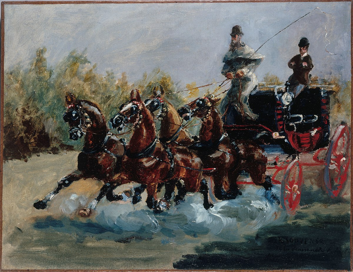 Carriage driving