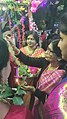 File:Hindu rituals during wedding ceremony at Voice Of World Kolkata 24.jpg