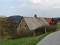 House with integrated barn