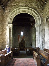 The chancel arch Holy Trinity, Bosham- chancel arch.JPG