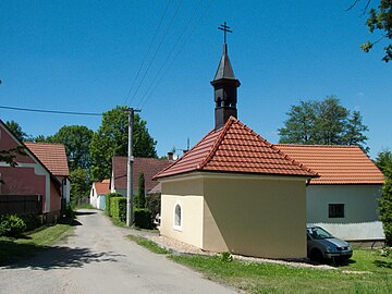 Hrušova Lhota : chapelle.