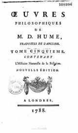 Hume - Œuvres philosophiques, tome 5, 1788.djvu
