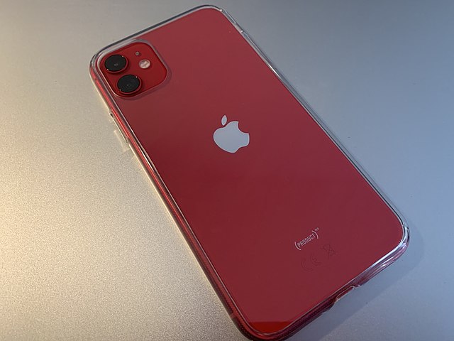 File:IPhone 11 Product RED.jpg - Commons