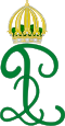 Kejserligt monogram af kejser Pedro II af Brasilien.svg