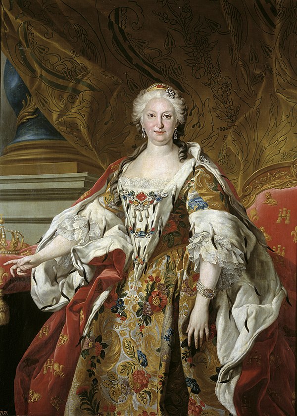 Portrait by Louis-Michel van Loo, 1739