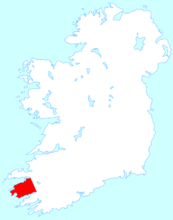 <span class="mw-page-title-main">Iveragh Peninsula</span> Peninsula in County Kerry, Ireland