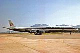 JA8048 DC-8-61 Japan A-l HKG 27OCT81 (5580803444).jpg