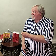 Jacques Pauw at the book launch of Our Poisoned Land in Cape Town. Jacques Pauw 20221221.jpg