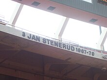 Jan Stenerud's name is forever honored at Arrowhead Stadium. Jan Stenerud.JPG