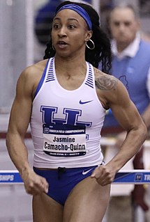 Jasmine Camacho-Quinn Puerto Rican Olympic athlete