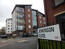 Jenkinson Close, Holbeck, Leeds, named after Charles Jenkinson. Jenkinson Close, Holbeck, Leeds.jpg