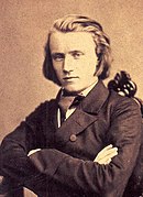Photographie sépia de Brahms