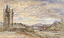 Les Ponts de Claix (bij Genoble), 1883