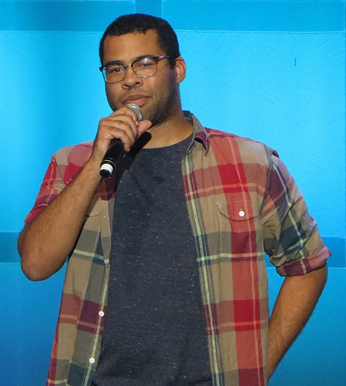 Director and comedian Jordan Peele performing in 2012