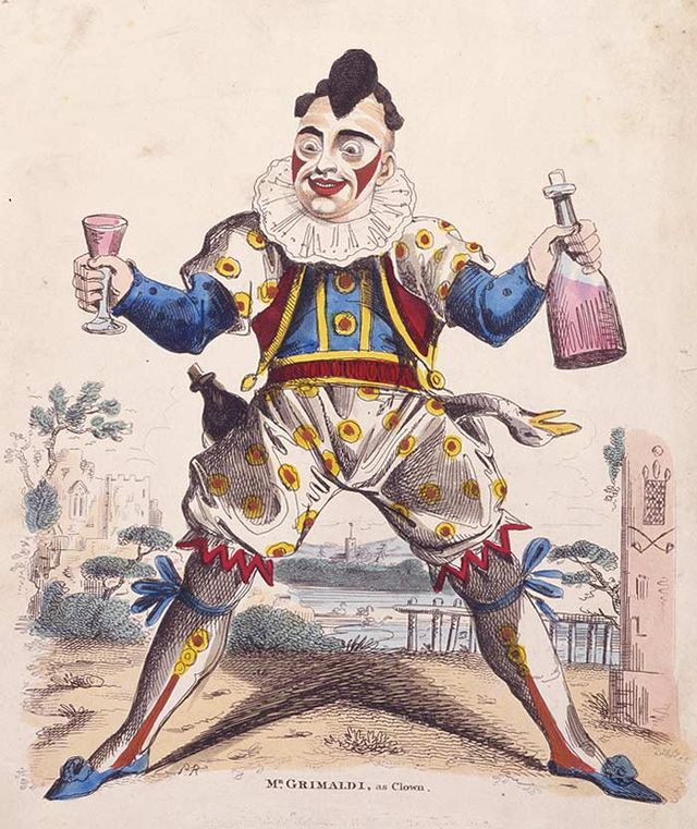 Joseph Grimaldi as Clown