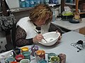 armenian hand-painted pottery workshop