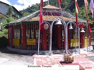 Kalimath Village in Uttarakhand, India