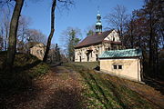 Kalwaria Zebrzydowska, Crucifixion Chapel Kalwaria Zebrzydowska, Kreuzigung Kapelle Kalwaria Zebrzydowska Kaplica Ukrzyżowania