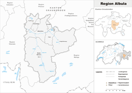 Regione Albula – Localizzazione