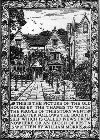 <i>News from Nowhere</i> 1890 novel by William Morris