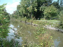 The Old Erie Canal and its towpath at Kirkville, New York, within Old Erie Canal State Historic Park Kirkville-olderie1.JPG