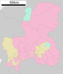 Kitagata – Mappa