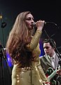 * Nomination Kitty, Daisy & Lewis at Traumzeit Festival Duisburg 2014. Kitty (Guitar, vocals) --Smial 22:31, 4 March 2018 (UTC) * Promotion Good quality. --XRay 06:28, 5 March 2018 (UTC)