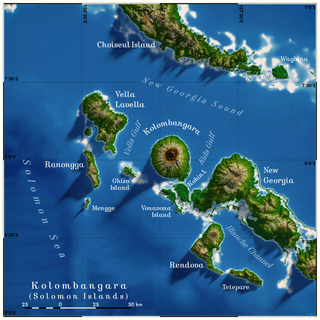 <span class="mw-page-title-main">Kolombangara</span> One of the Solomon Islands in the south-west Pacific