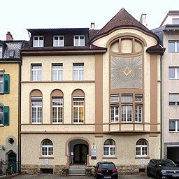 Konstanz, Haus der Freimaurer v O, 1