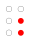 ⠰ (braille pattern dots-56)