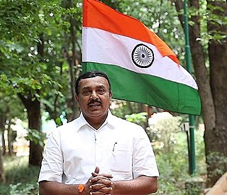 <span class="mw-page-title-main">L. A. Ravi Subramanya</span> Indian politician