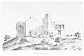 Taşucu'nda yer alan Holmi antik kenti harabelerinin Charles-Victor Langlois tarafından 1861 yılında hazırlanmış bir çizimi.