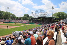 Labatt Park in London, Ontario, home of the London Majors. Labatt Memorial park.JPG