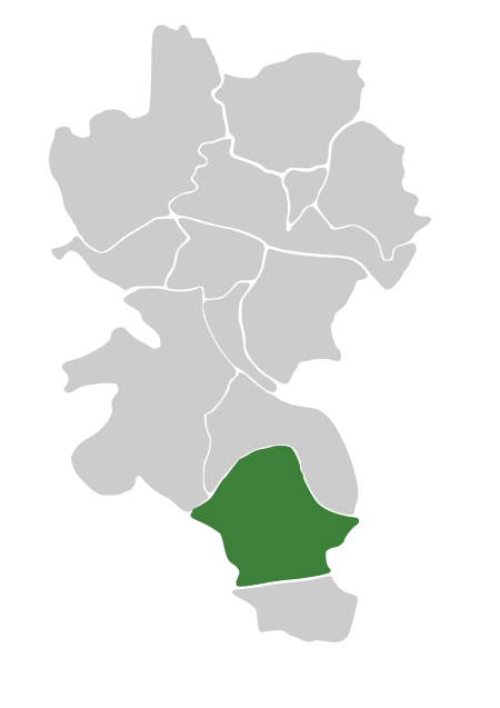 Lage Würzburger Bezirke Heuchelhof