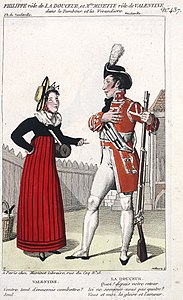 Le tambour et la vivandière, 1814