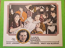 Das größte Spiel des Lebens - Lobby Card - 1924 - Johnnie Walker.jpg