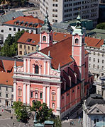 Franciscan church of the Annunciation, Ljubljana